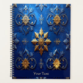 Blue Decorative Holiday Planner プランナー手帳