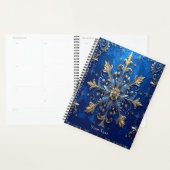 Blue Decorative Holiday Planner プランナー手帳 (ディスプレー)