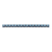 Blue Decorative Holiday Satin Ribbon サテンリボン (正面)