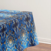 Blue Decorative Holiday Tablecloth テーブルクロス (インサイチュ)