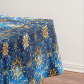 Blue Decorative Holiday Tablecloth テーブルクロス (インサイチュ)
