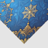 Blue Decorative Holiday Tissue Paper 薄葉紙 (詳細)