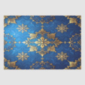 Blue Decorative Holiday Tissue Paper 薄葉紙 (正面)