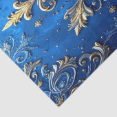 Blue Decorative Holiday Tissue Paper 薄葉紙 (詳細)