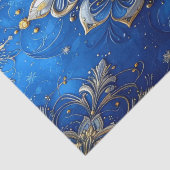 Blue Decorative Holiday Tissue Paper 薄葉紙 (詳細)