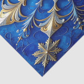 Blue Decorative Holiday Tissue Paper 薄葉紙 (詳細)