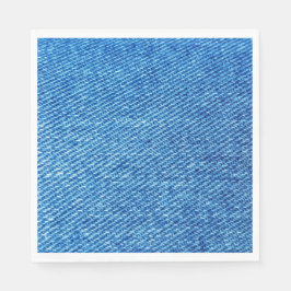 Blue Denimテクスチャ スタンダードランチョンナプキン