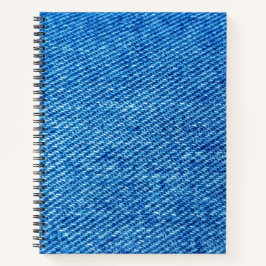 Blue Denimテクスチャ ノートブック