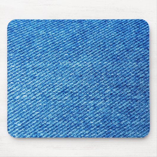 Blue Denimテクスチャ マウスパッド (正面)