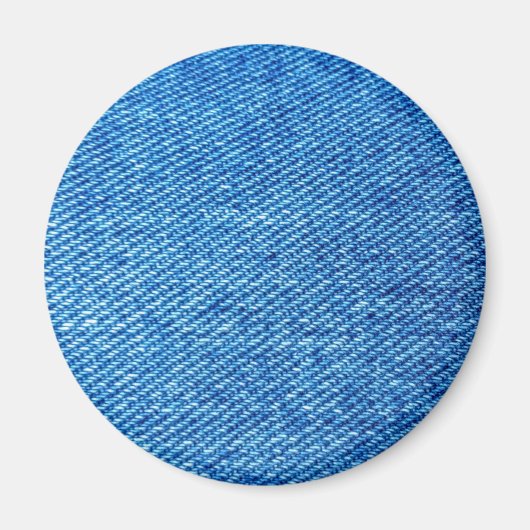 Blue Denimテクスチャ マグネット (正面)