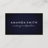 Blue Denimテクスチャ 名刺 (正面)