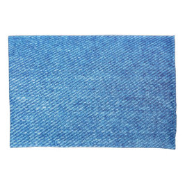 Blue Denimテクスチャ 枕カバー