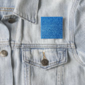 Blue Denimテクスチャ 缶バッジ (インサイチュ)