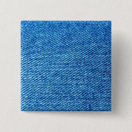 Blue Denimテクスチャ 缶バッジ
