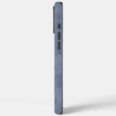 Blue Denim Floral Monogrammed Case-Mate iPhoneケース (裏面 / 左)