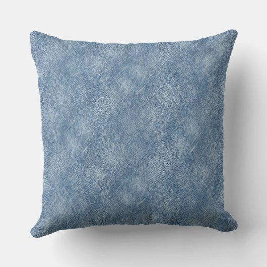 Blue Denim Pattern クッション (裏面)