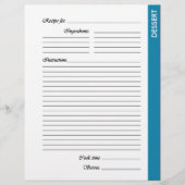 Blue DESERT両面レシピ (正面)