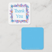 Blue Dessertsをありがとう ノートカード (正面/裏面)