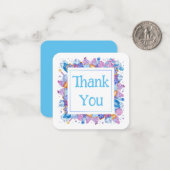 Blue Dessertsをありがとう ノートカード (正面/裏面インサイチュ)