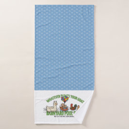 Blue Dewdrop Whatever Floats Your Boat Towel バスタオル