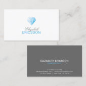 Blue Diamondロゴ名刺 名刺 (正面/裏面)