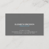 Blue Diamondロゴ名刺 名刺 (裏面)