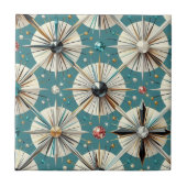 Blue Diamond Mid Century Modern  タイル (正面)