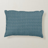 Blue diamonds pattern アクセントクッション (裏面)