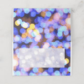 Blue Disco繰り返し名前座席表 プレイスカード (外部開封)