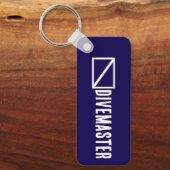 Blue Divemaster キーホルダー (正面)