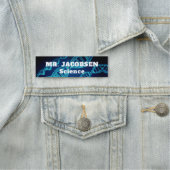 Blue DNA科学先生名タグ 名札 (インサイチュ)