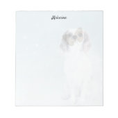 Blue Dogメモ帳 ノートパッド (正面)