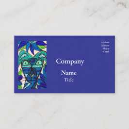Blue Dog Business Card 名刺