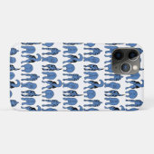Blue Dog Butts Pattern Case-Mate iPhoneケース (裏面(横))