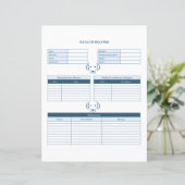 Blue Dog Healthcare Record Keeperページ (スタンド正面)