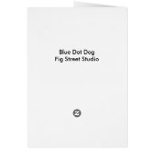 Blue Dog Worship Card (裏面)