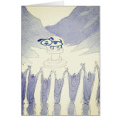 Blue Dog Worship Card (正面)