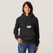 blue Dolphin Costume Lazy Halloween Carnival Disgu パーカ (正面フル)