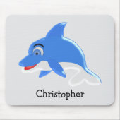 Blue Dolphin Design マウスパッド (正面)