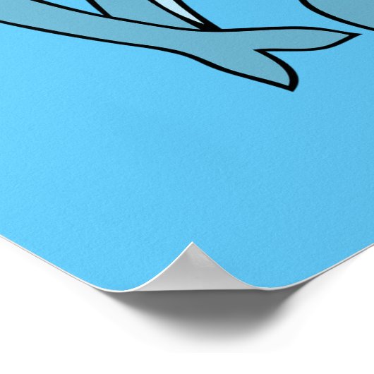 Blue Dolphins circling Thunder_Cove ポスター (角)