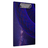 Blue Donuts In Outer Space Geometric Clipboard クリップボード (右)