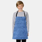 Blue Dot Chaos エプロン (着用した状態)