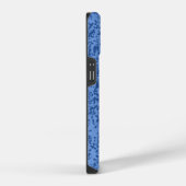 Blue Dot Chaos iPhoneケース (右側面)