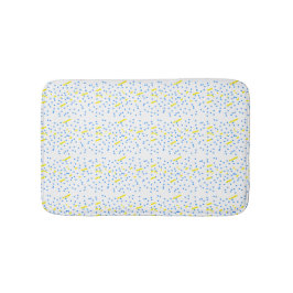 Blue Dots Meteor Shower  バスマット