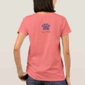 Blue Dots Pugs N Pals Tees Tシャツ (裏面)