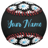 Blue Dotted Daisy's ソフトボール (裏面)