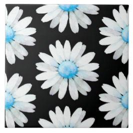 Blue Dotted Daisy's タイル