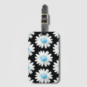 Blue Dotted Daisy's ラゲッジタグ (正面縦)