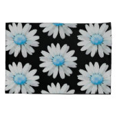 Blue Dotted Daisy's 枕カバー (裏面)