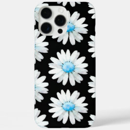 Blue Dotted Daisy's iPhone 16 Pro Maxケース